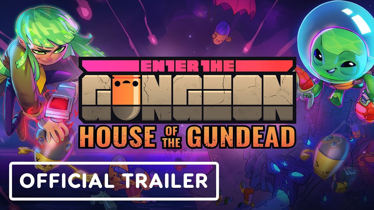 Enter the Gungeon: House of the Gundead Arcade - Official Promo Video Trailer