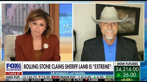 MORNINGS WITH MARIA-4/14/23-Arizona Sheriff Mark Lamb enters state's 2024 US Senate race