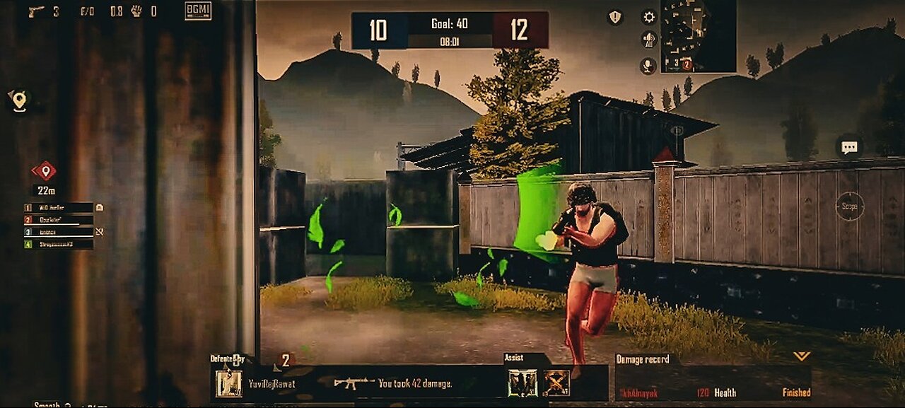 How Can I WIN 1 v 4 DEATHMATCH BgMi