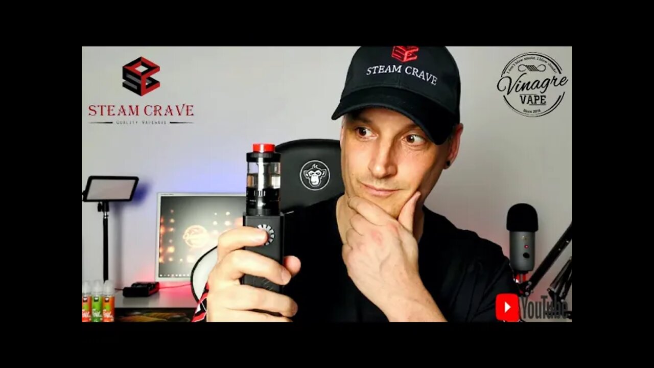 [PT] Steam Crave Aromamizer Ragnar RDTA 35mm de puro sabor