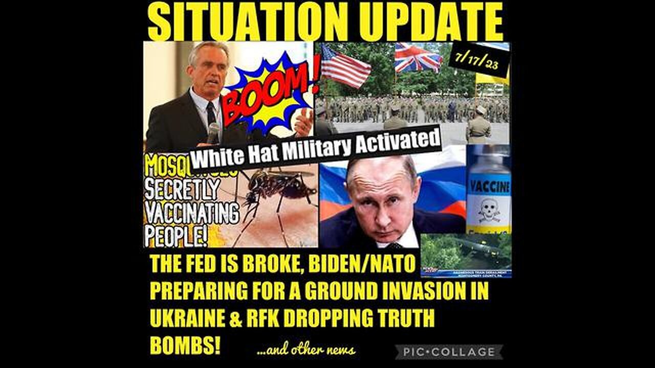 SITUATION UPDATE: THE FED IS BROKE! BIDEN & NATO PREPARING FOR A GROUND INVASION IN UKRAINE! NATO...