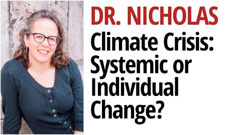Do we need Systemic or Individual Changes to address the Climate Crisis?