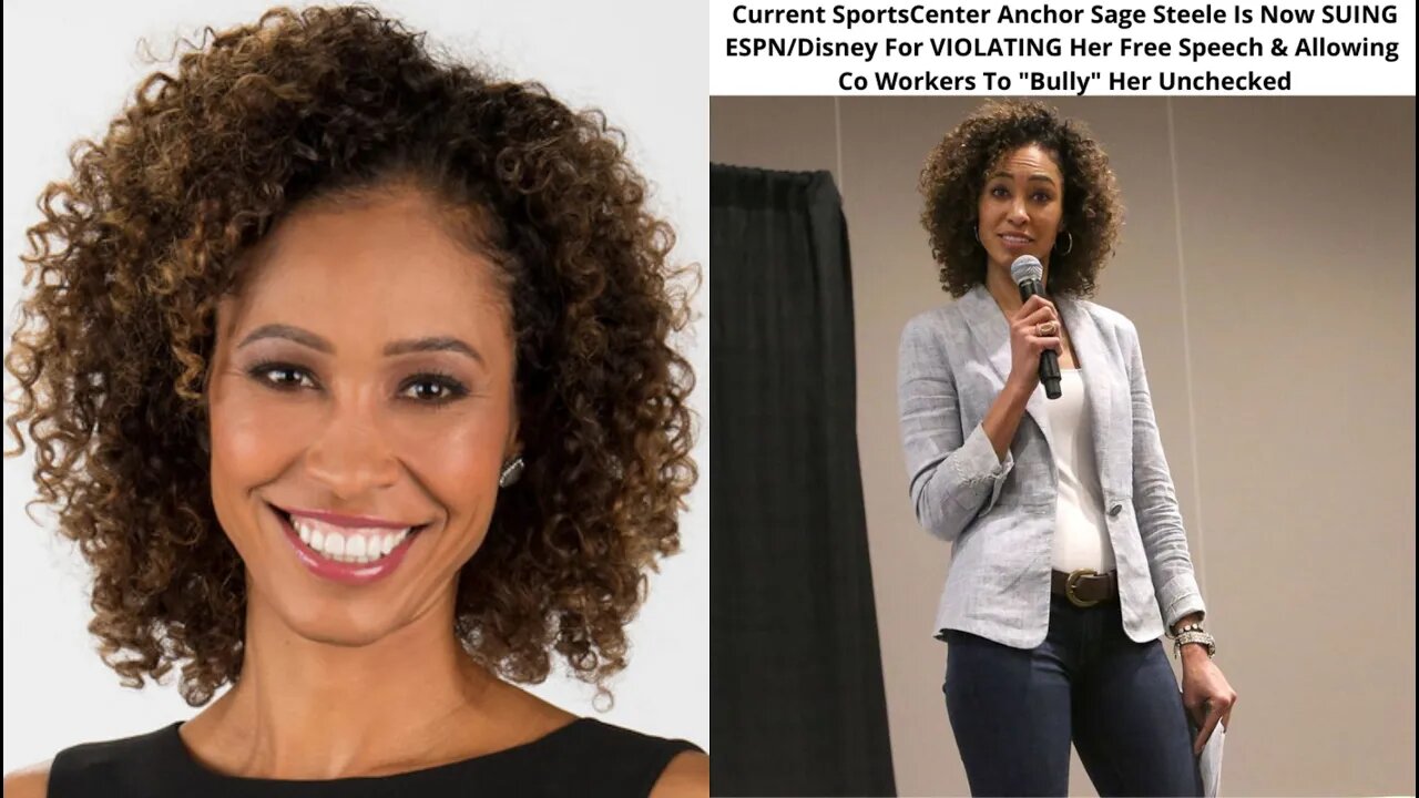 SHE ABOUT TO SECURE A BAG! Sage Steele SUE ESPN & EXP0SE Them PUNISHING Her For SPEAKING OUT