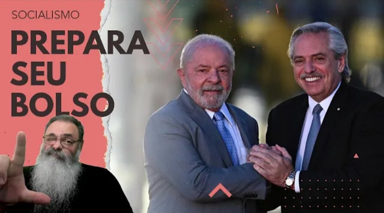 FERNANDEZ pede DINHEIRO para SALVAR a ESQUERDA na ARGENTINA e LULA vai ENTREGAR o SEU DINHEIRO