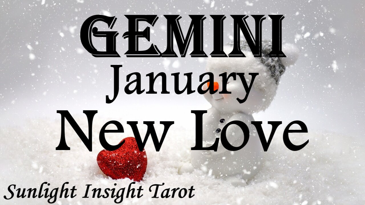 GEMINI♊ They Know They've Made The Right Decision!🥰 Meeting You Changes Everything!😍January New Love