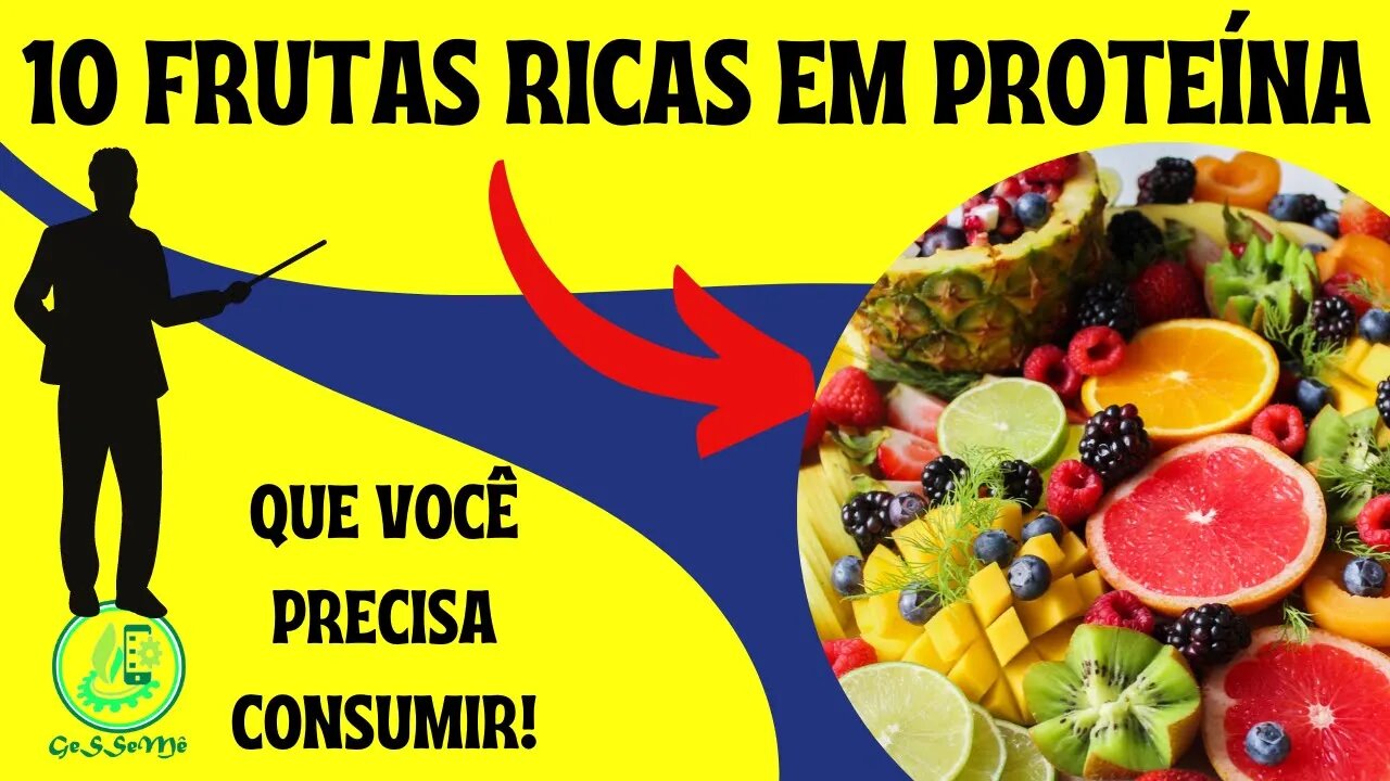 10 FRUTAS RICAS EM PROTEÍNA QUE VOCÊ PRECISA COMER PARA MELHORAR A SUA SAÚDE