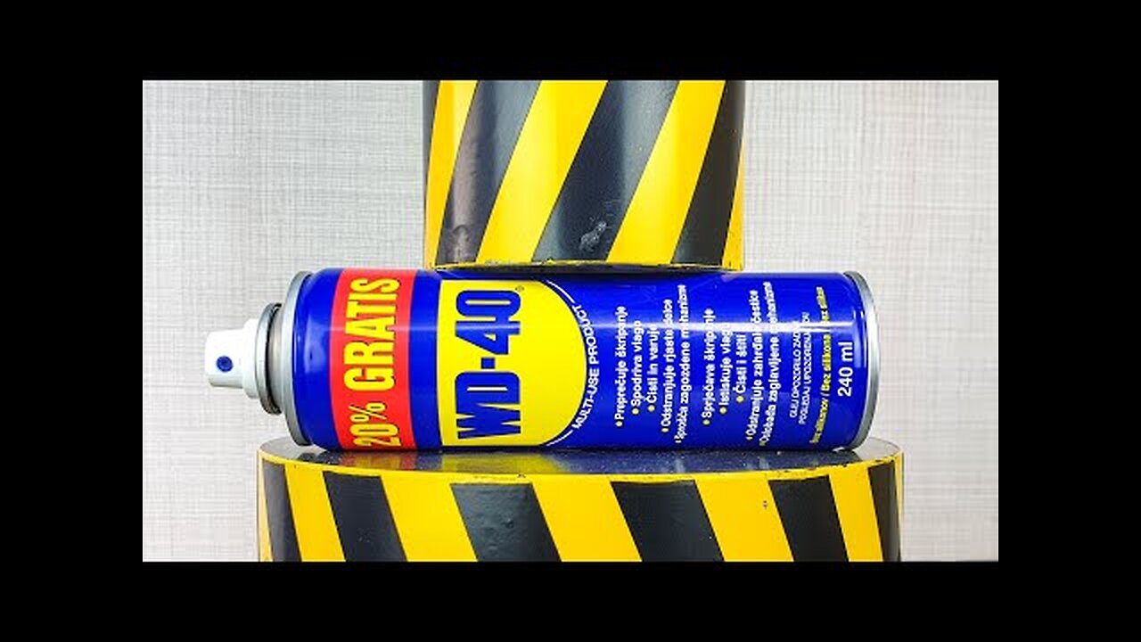 HYDRAULIC PRESS 100 TON vs WD-40