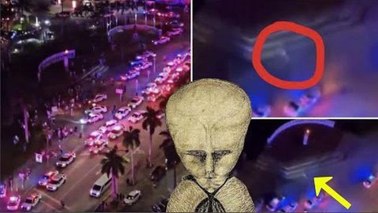 10FT CREATURE SPOTTED AT MIAMI MALL? NEPHILIM? PROJECT BLUE BEAM? (DISCERNMENT IS ADVISED)🛸👽