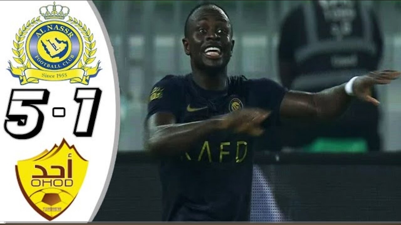 Sadio mane Rocket goal 🔥 Al Nasser vs Ohod 5-1 Highlights & All goals 2023 HD