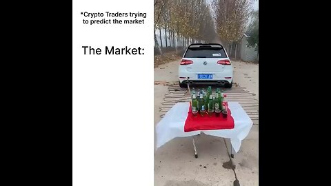 When you try to predict the market's behavior