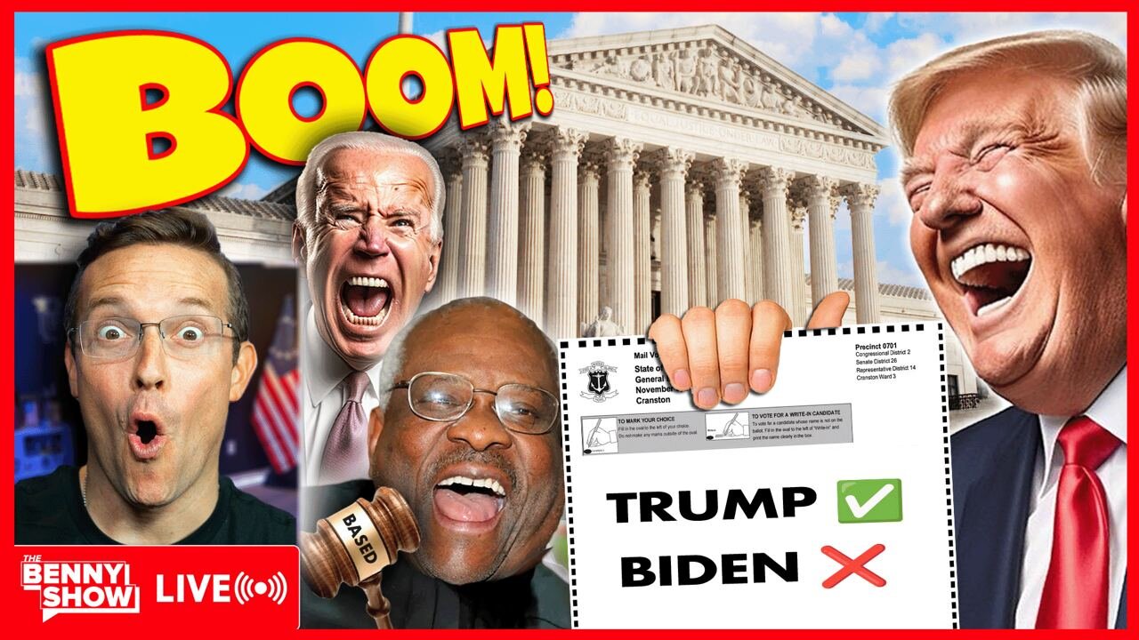 🚨 LIVE Right NOW: Supreme Court NUKES Plot To Keep Trump Off 2024 Ballot | Salt FLOWS Through DC🧂