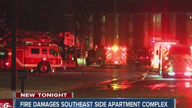 Fire damages southeast side apartments