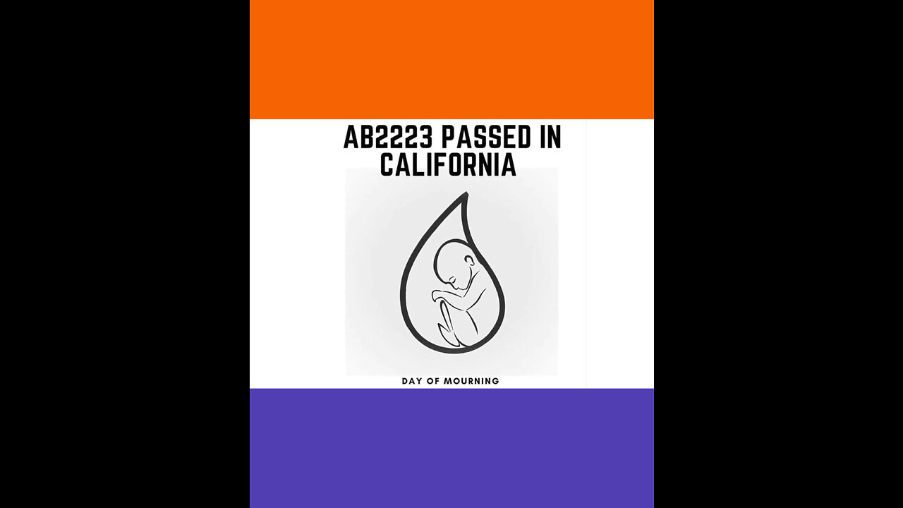 California Legalizes 4th Term Abortions (Post Birth)