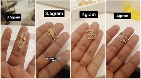 Order online 3 to 5 gram Gold Ring Designs!! Online Gold Jew