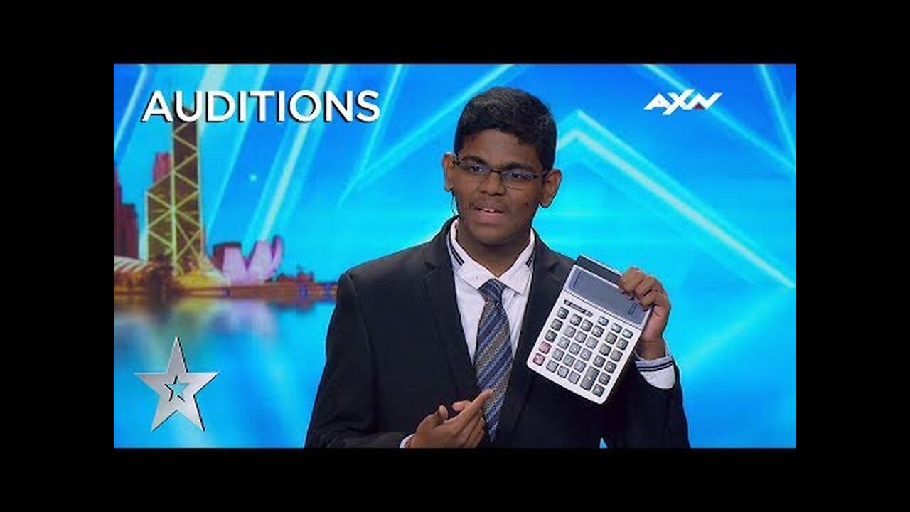 15 Year Old YAASHWIN SARAWANAN Is A HUMAN CALCULATOR!