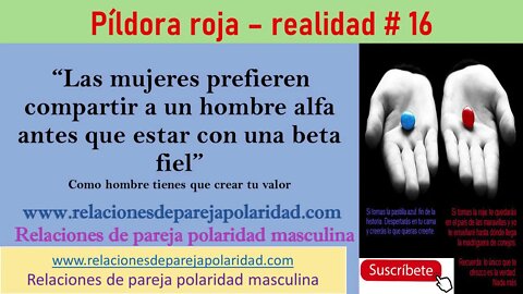 Pildora roja – realidad # 16