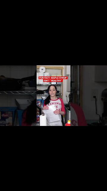 MAPLE SYRUP IS *NOT* GOOD FOR YOU #shorts #eatinghealthy #recipevideo #bakingrecipe #muffins