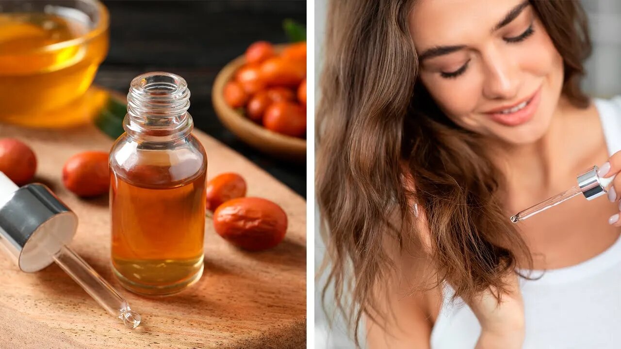 MISTURE ÓLEO DE ARGAN E JOJOBA PARA CRESCER O CABELO MAIS RÁPIDO, REDUZIR A OLEOSIDADE E MUITO MAIS