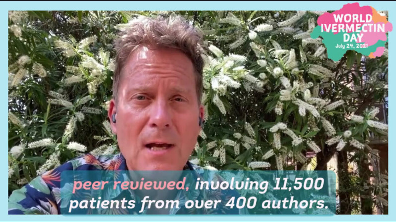 Rob Verkerk PhD on IVERMECTIN: "There are over 60 trials now out, 39 of them already peer-reviewed"