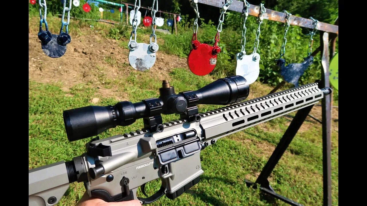 350 Legend AR at the range - CMMG