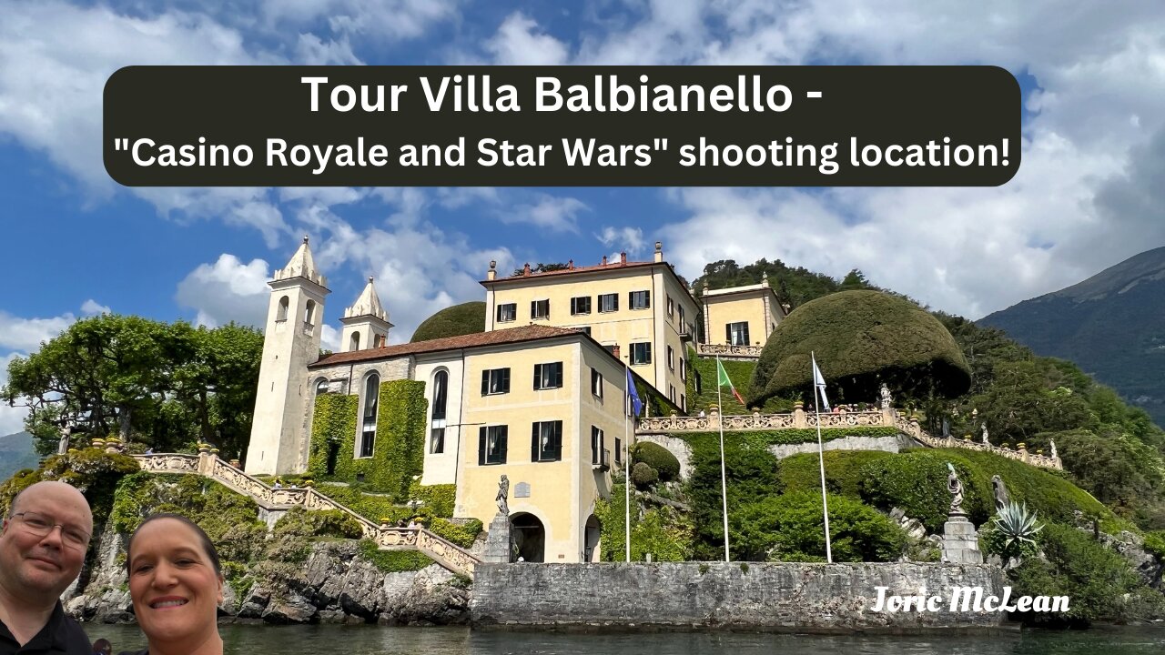 Lake Como Italy Villa del Balbianello Star Wars and James Bond Films