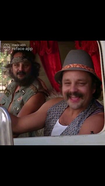 ironmanduck as Cheech and Chong in #UpInSmoke #shorts #deepfake #faceswap #movies
