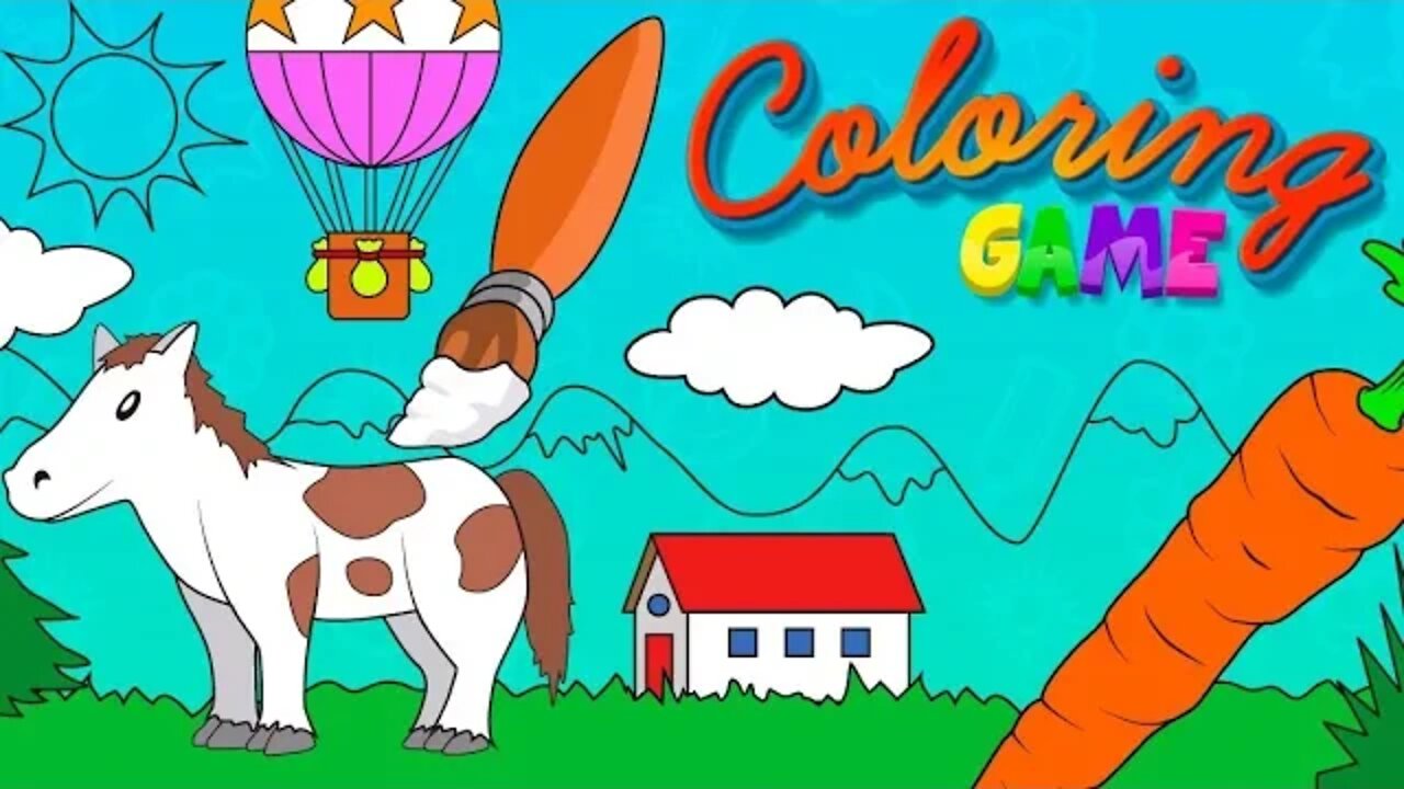 Coloring book- games for kids App👶No Copyright Videos👶#coloringbook #kidsgames #kidsgamevideo Clip19