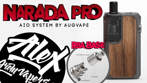 ДОСТОИН ВНИМАНИЯ - Augvape Narada Pro + RBA Base l Alex VapersMD review 🚭🔞
