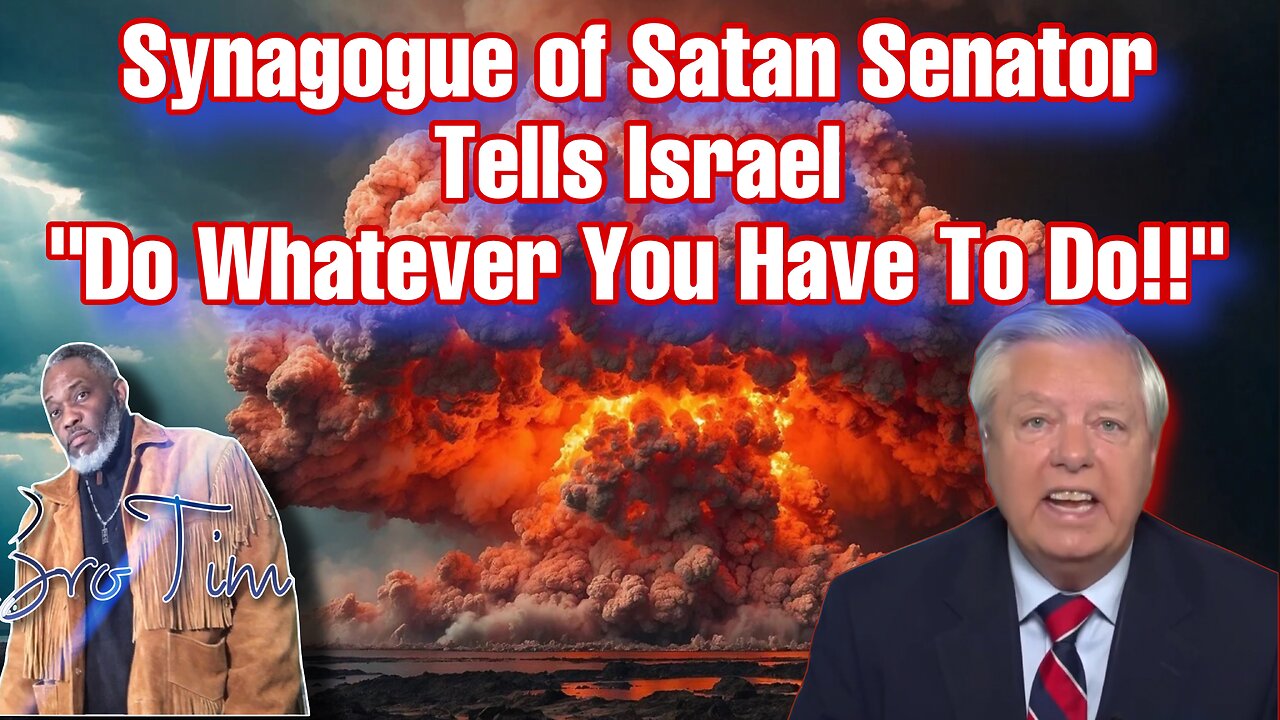 Lindsey Graham Advocates Israel To Bomb Gaza Like “We Bombed Hiroshima And Nagasaki”