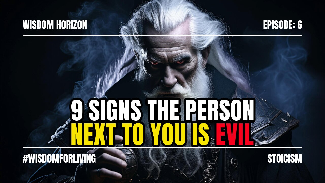 9 Signs the Person Next to You is Evil