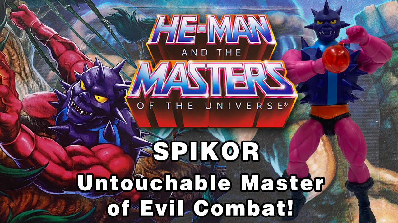 Spikor - He-Man and the Masters of the Universe Cartoon Collection - Unboxing & Review