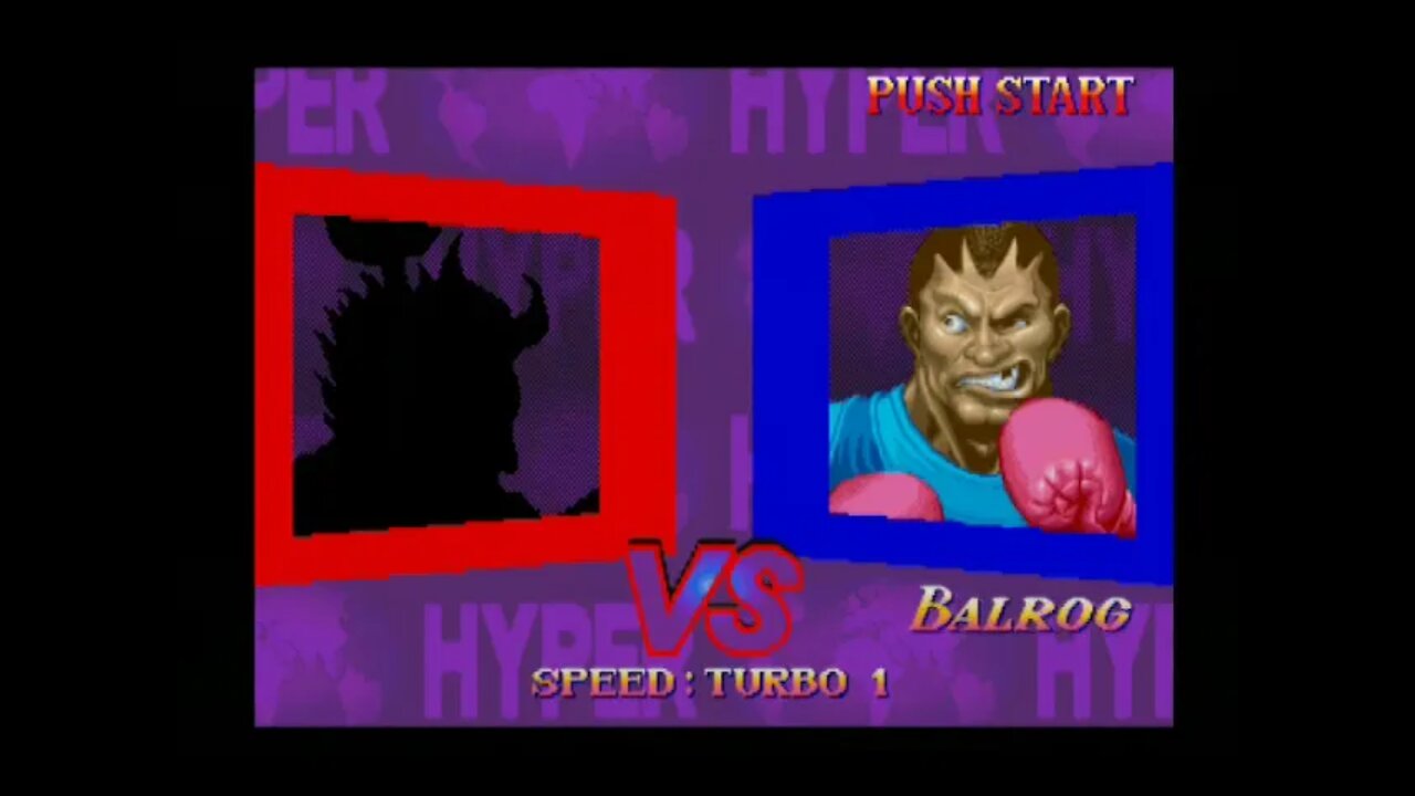 Hyper Street Fighter 2 Nerf AI (PS2) - Akuma/Gouki - Hardest - No Continues