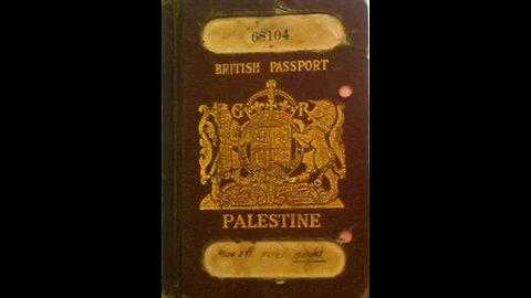 Palestinian passport before 1948 #gaza #palestine