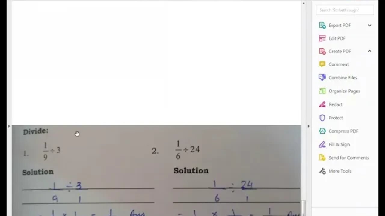 Class 5th Maths 20 07 2020