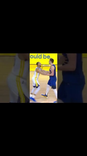 GP2 BLOCKS Jokic then gets IN HIS HEAD!👀 #shorts