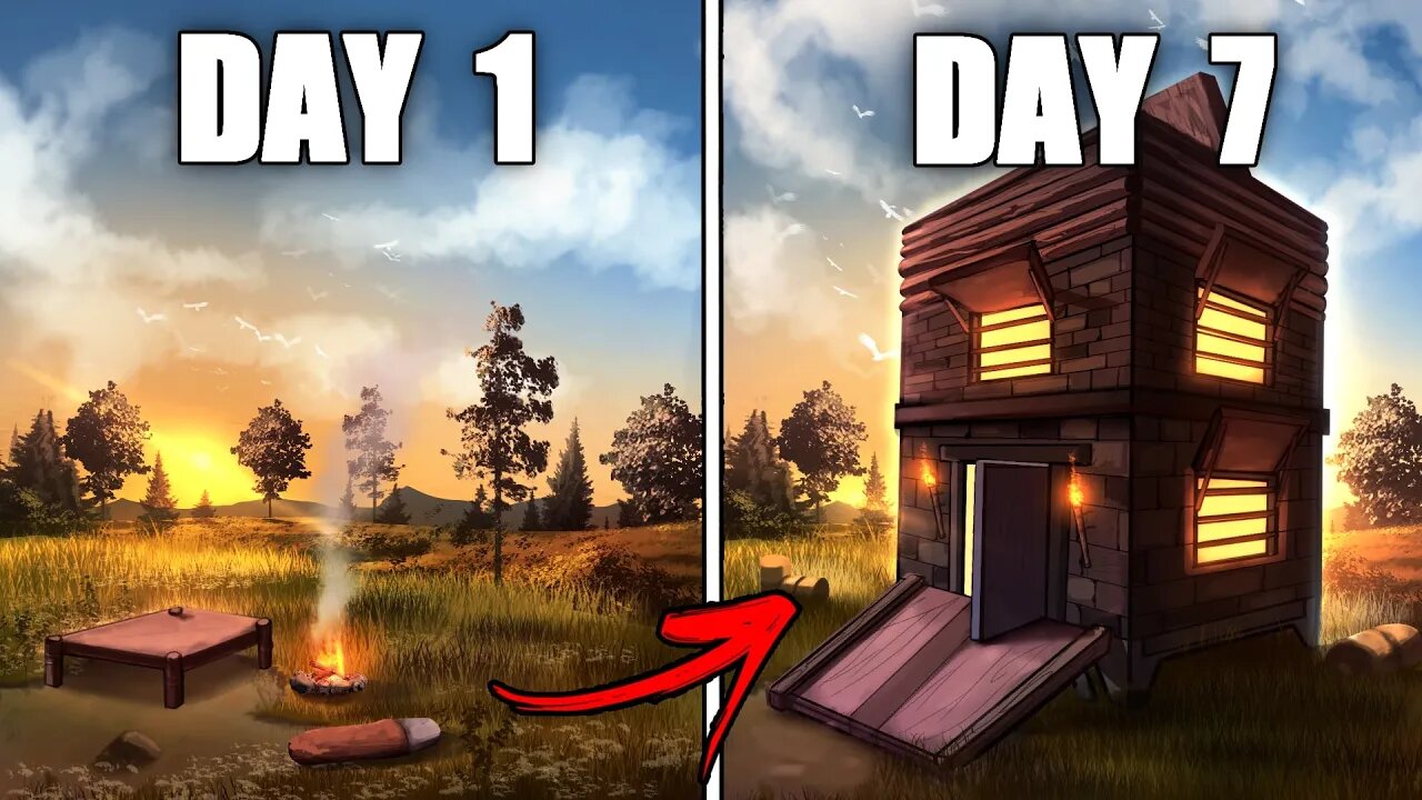 Building our new hidden base in DayZ...
