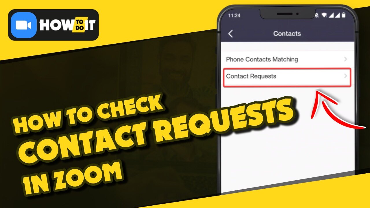 How to check contact requests in Zoom