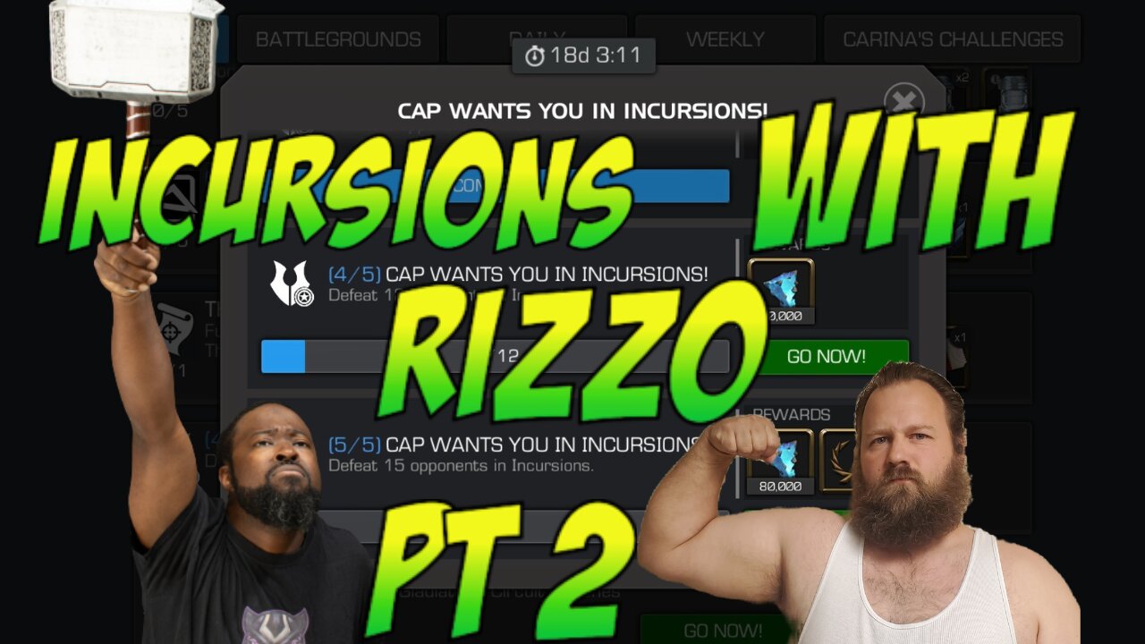 Incursions with Rizzo