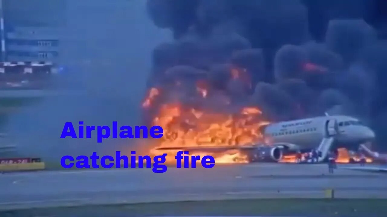 New harrowing video released of deadly Moscow plane fire