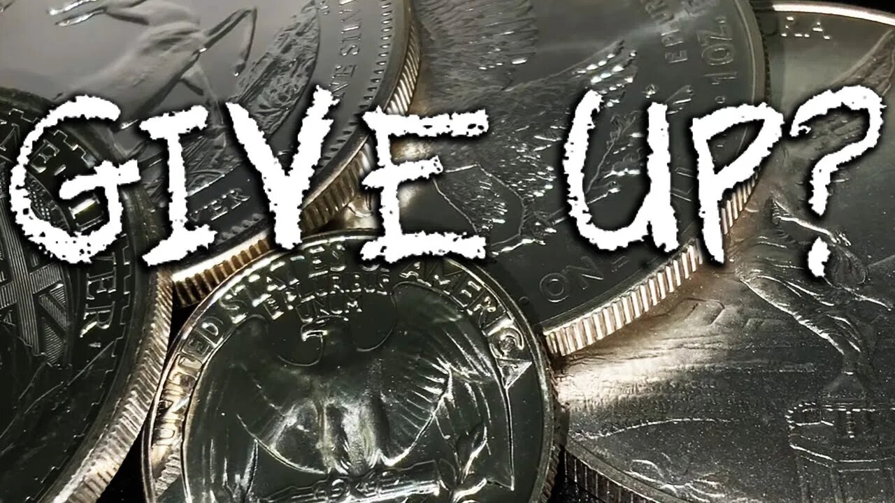 What Will It Take For You To Give Up On Silver?