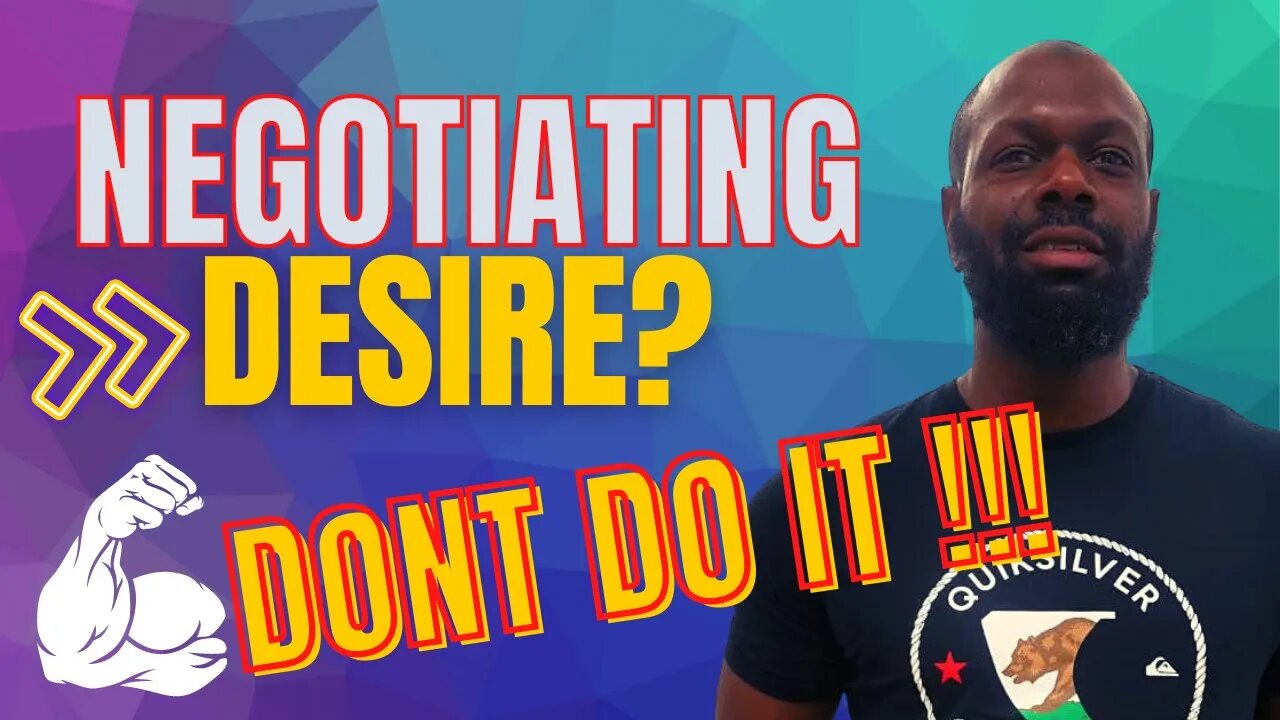 You Cannot Negotiate Genuine Desire ( VIDEO REACTION)