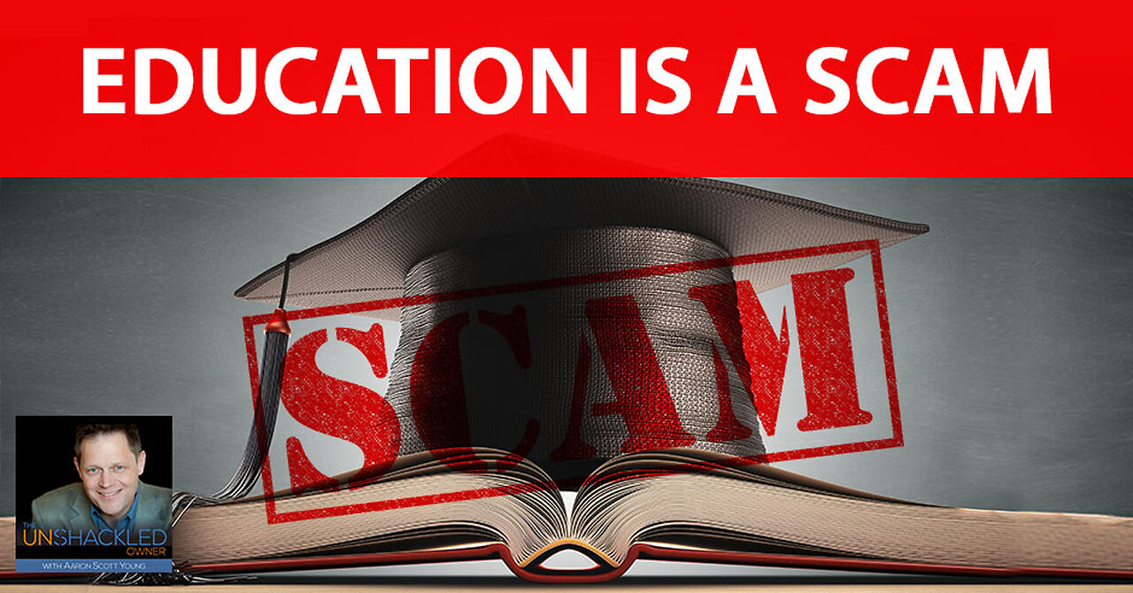 Education is literally a scam. [ Iman Gadzi ]