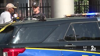 Five men shot after alleged argument in downtown Baltimore
