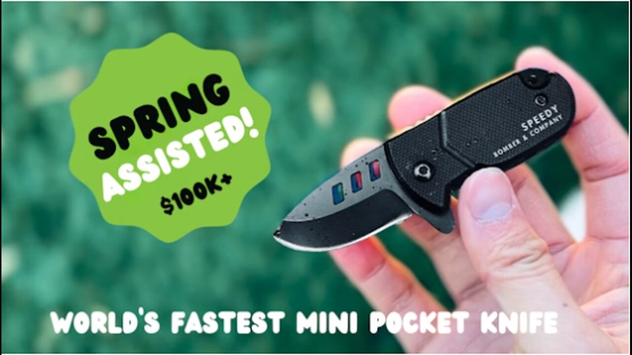 Speedy - "World's Fastest Mini Pocket Knife"