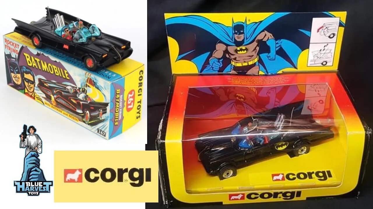 THE BEST TOY EVER? THE CORGI BATMOBILE #batman #corgi