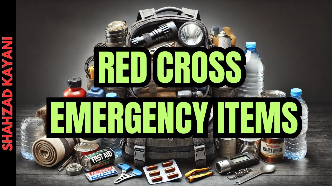 Red Cross Wants You To Stockpile These Items!