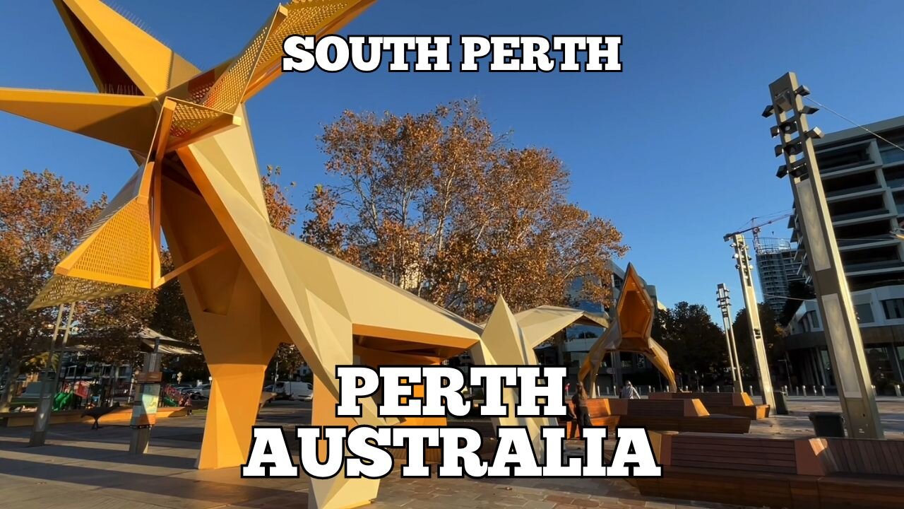 Exploring Perth Australia: A Walking Tour of South Perth Foreshore (Part 1)