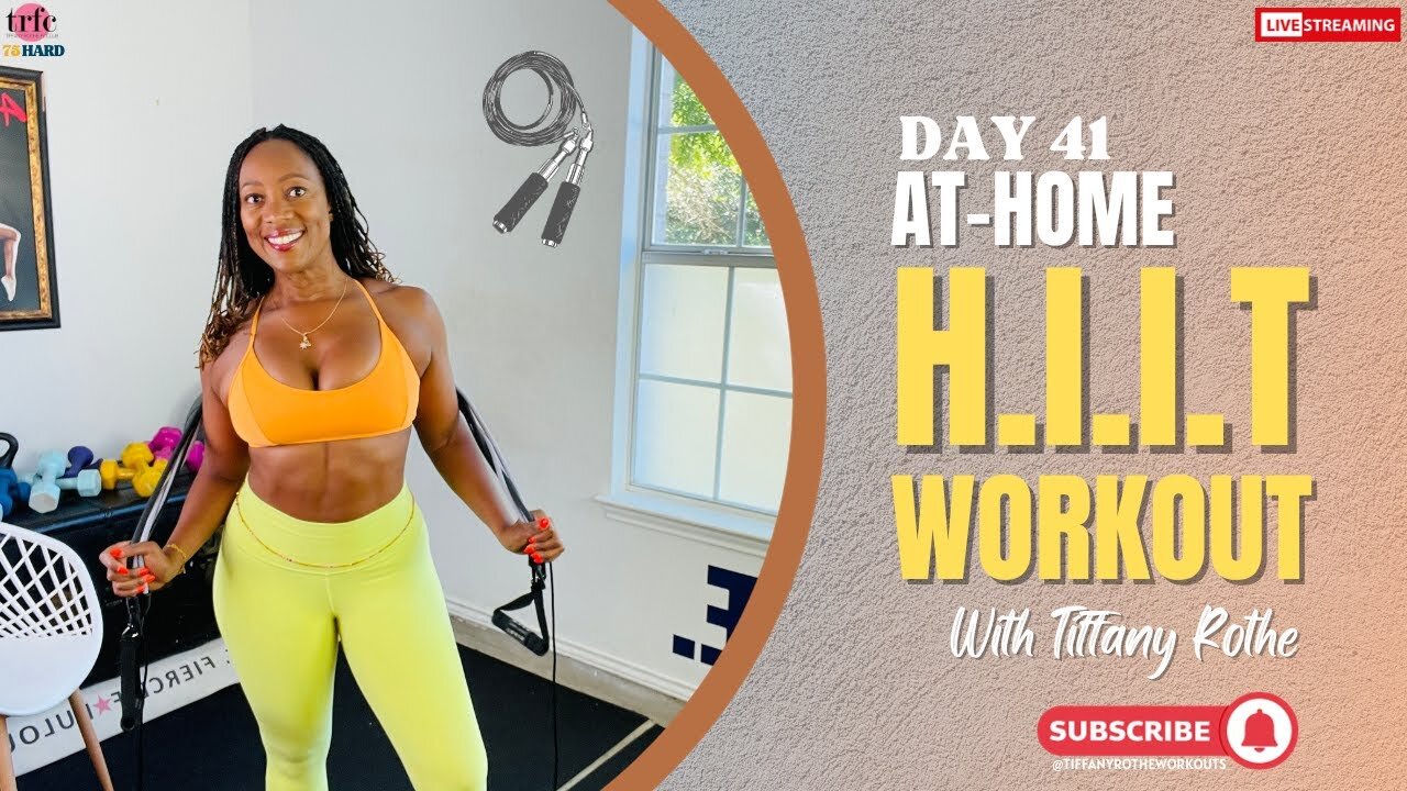 At-Home H.I.I.T Exercise with Tiffany Rothe