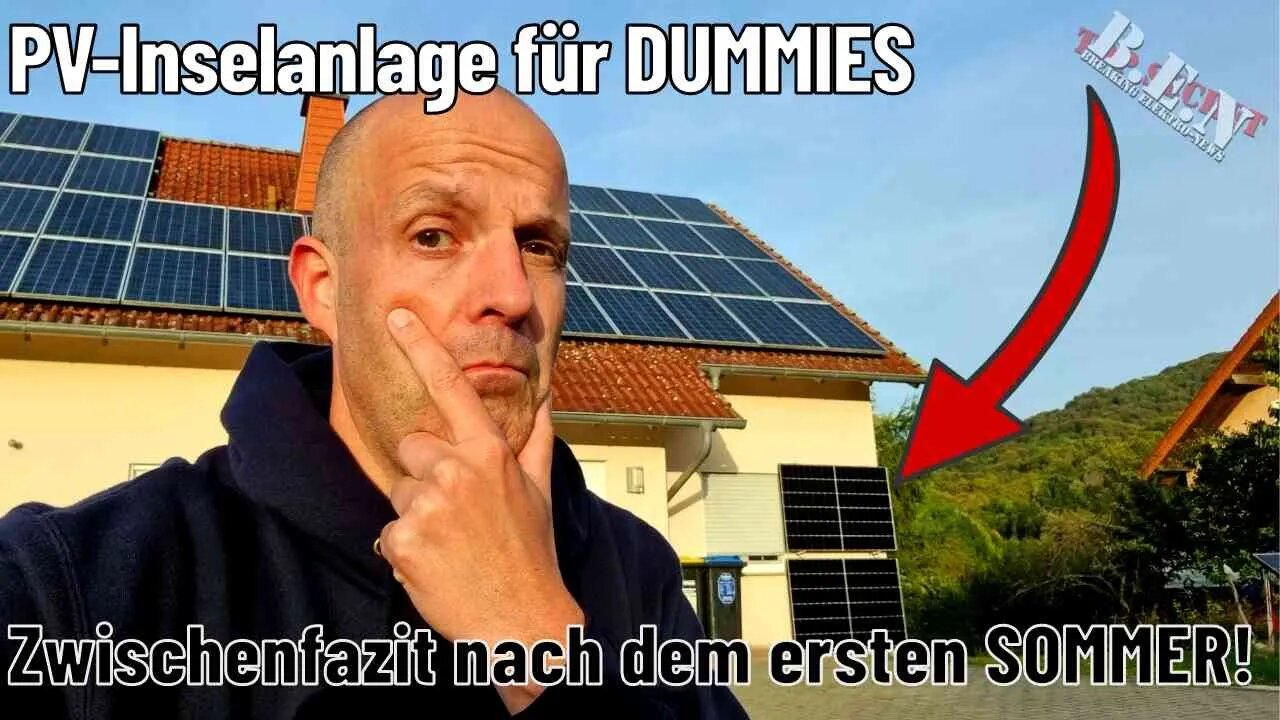 PV-Inselanlage für Dummies: Zwischenfazit nach dem ersten SOMMER! 🌞