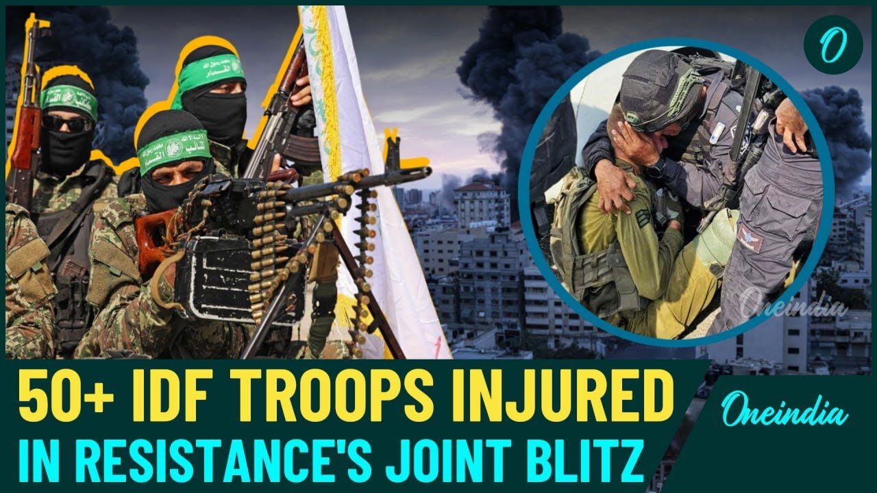 WATCH| Hamas-Hezbollah Join Hands, 50+ IDF Troops Injured in Lebanon War's Fierce Escalation